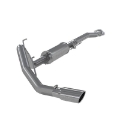 Picture of MBRP Universal F150 V6 Ecoboost 3in Aluminized Cat Back Single Side