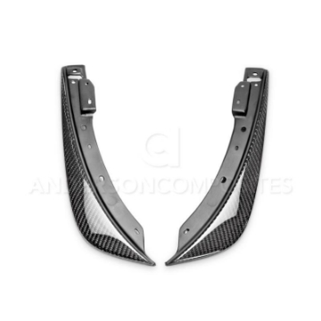 Picture of Anderson Composites 09-14 Dodge Challenger Front Bumper Canards