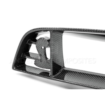 Picture of Anderson Composites 10-14 Ford Mustang-Shelby GT500 Front Upper Grille w- Spot for Cobra Emblem