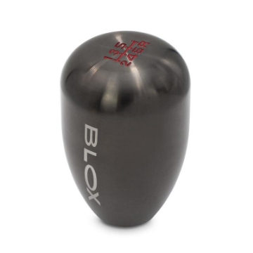 Picture of BLOX Racing 6-Speed Billet Shift Knob - Gun Metal 12x1-25mm