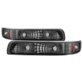 Picture of Xtune Chevy Silverado 99-02 Amber Reflector Bumper Lights Smoke CBL-JH-CS99-AM-SM