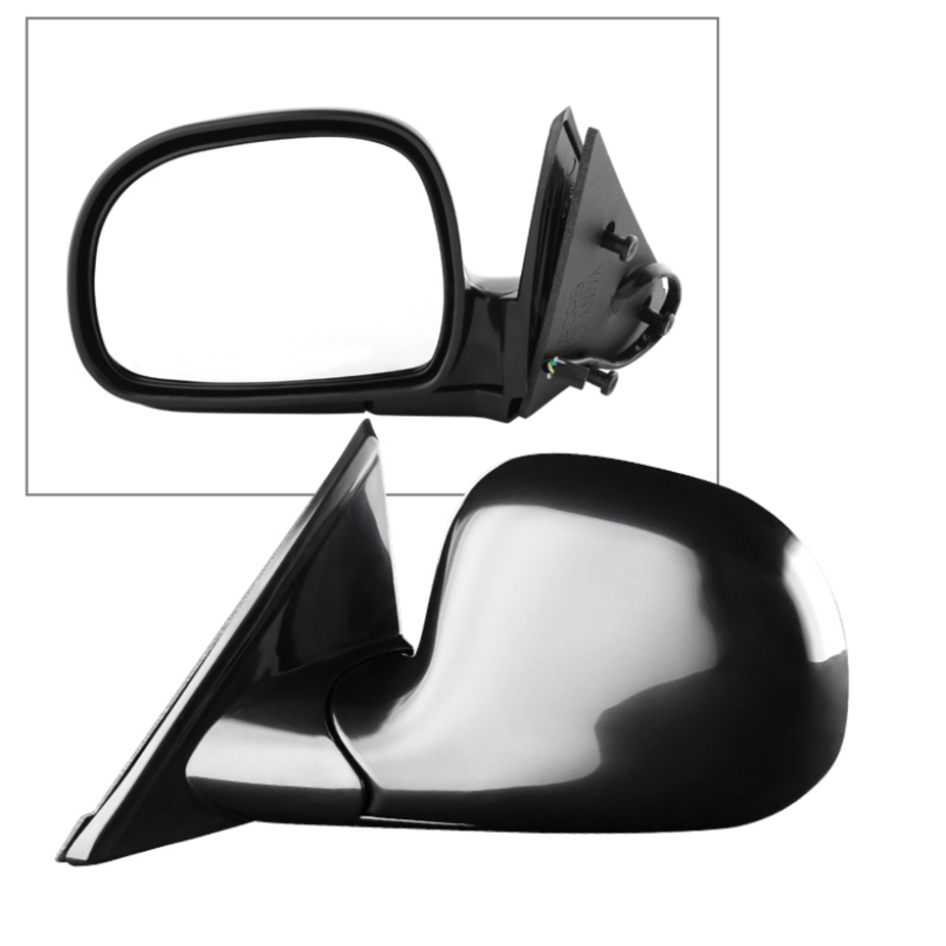 Picture of Xtune Chevy S10-Blazer 94-02 OE Mirror Black Painted Power Left MIR-08039-232-P-L