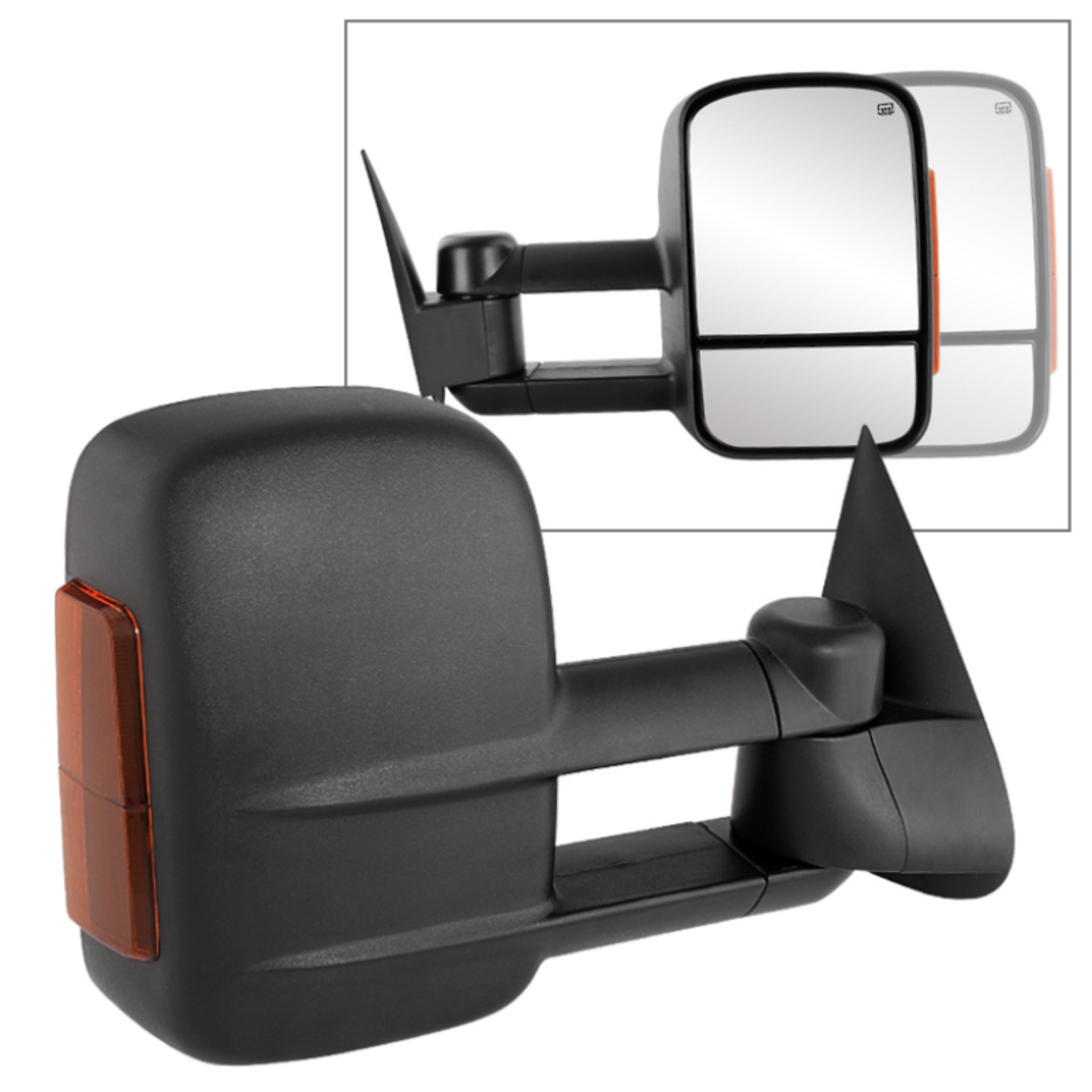 Picture of Xtune Chevy Silverado 03-06 Manual Extendable Power Heated Adjust Mirror Right MIR-CSIL03S-PW-AM-R