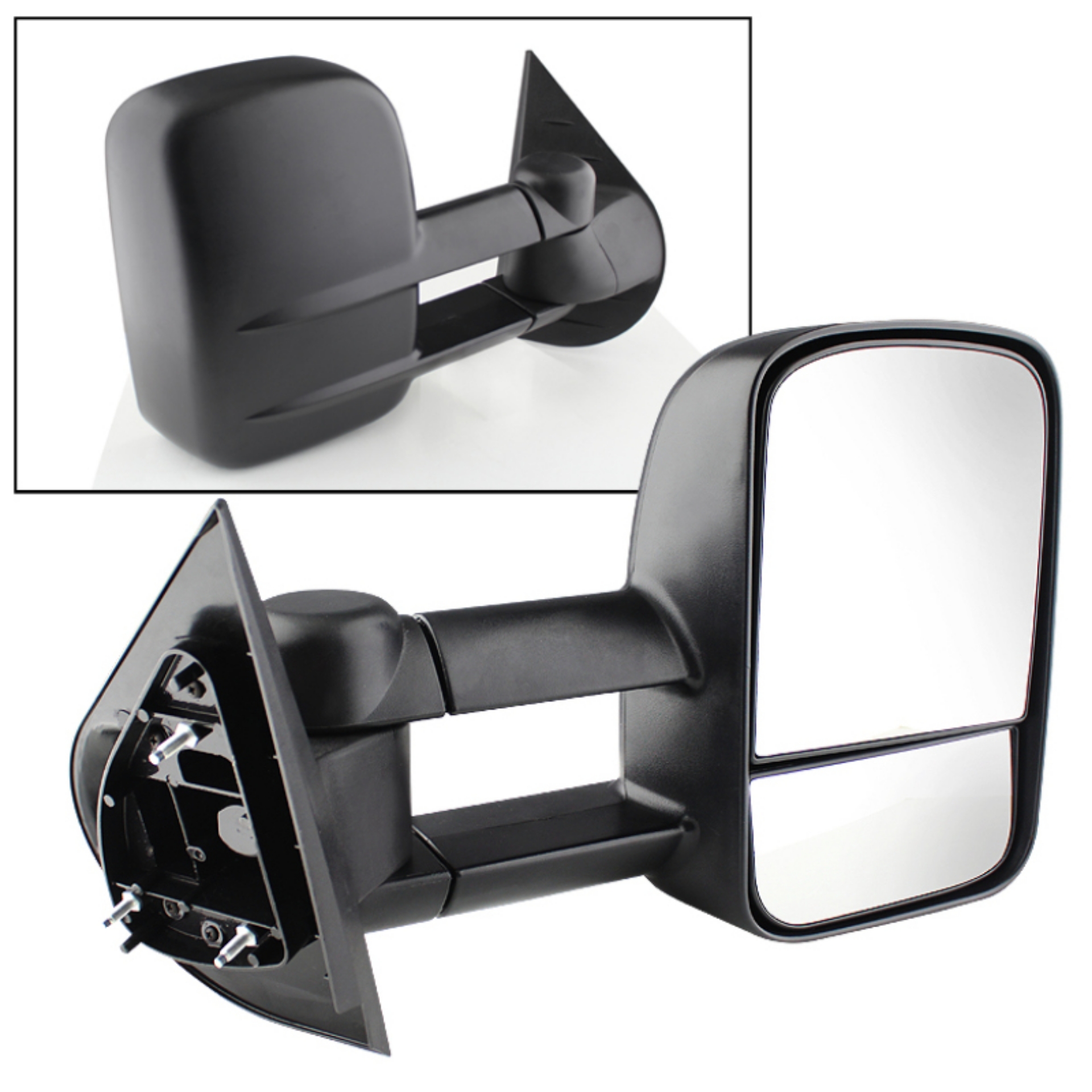 Picture of Xtune Chevy Silverado 07-12 Manual Extendable Manual Adjust Mirror Right MIR-CSIL07-MA-R