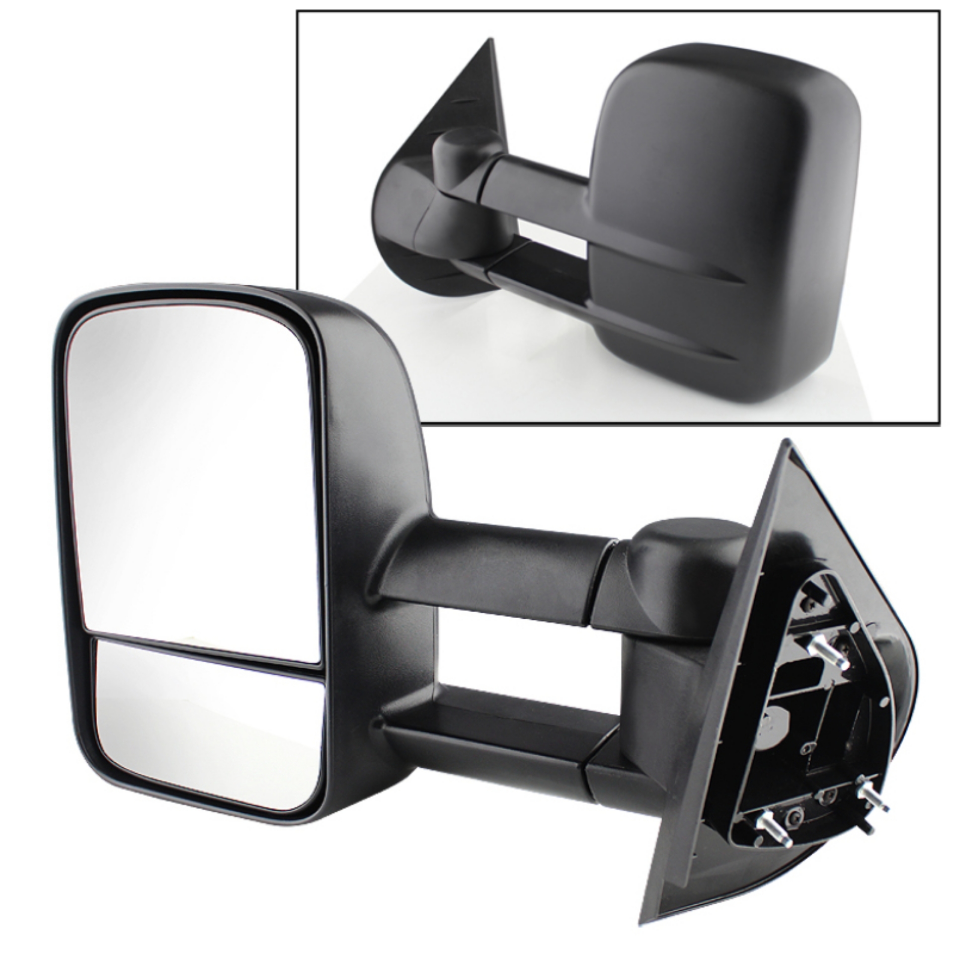 Picture of Xtune Chevy Silverado 07-12 Manual Extendable Manual Adjust Mirror Left MIR-CSIL07-MA-L