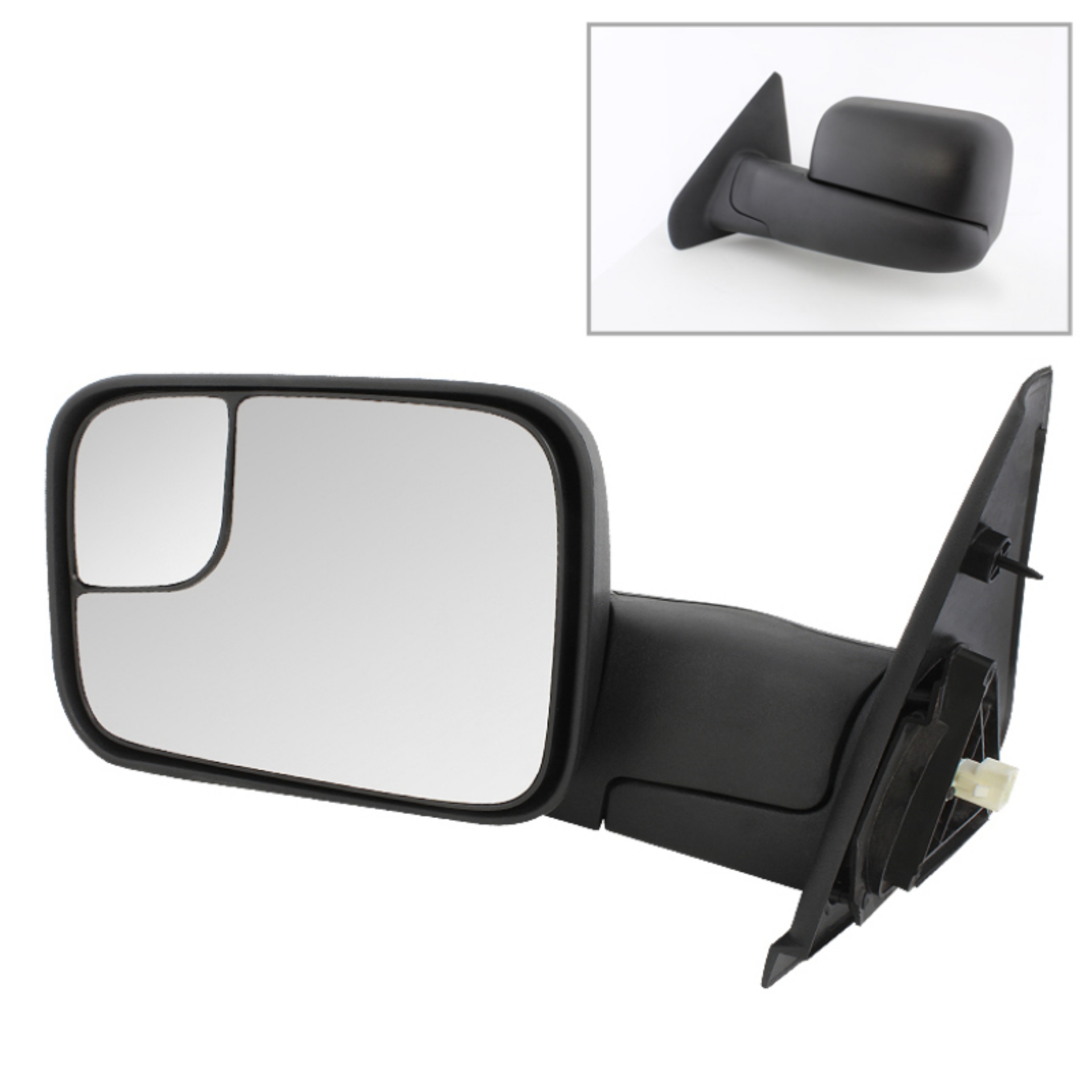 Picture of Xtune Dodge Ram 02-09 Manual Extendable Power Heated Adjust Mirror Left MIR-DRAM02-PW-L