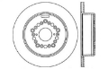 Picture of StopTech Power Slot 93-97 Lexus GS Series-95-00 LS400-92-00 SC400 Rear Left Drilled & Slotted Rotor