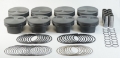 Picture of Mahle MS Piston Set GM LS 427ci 4-125in Bore 4in Stk 6-125in Rod -927 Pin -3cc 12-2 CR Set of 8