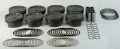 Picture of Mahle MS Piston Set GM LS 427ci 4-125in Bore 4in Stk 6-125in Rod -927 Pin -25cc 9-2 CR Set of 8