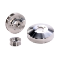 Picture of BBK 97-04 Ford F150 Expedition 4-6 5-4 Underdrive Pulley Kit - Lightweight CNC Billet Aluminum 3pc