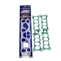 Picture of BBK 86-95 Mustang 5-0 Upper To Lower EFI Intake EFI Manifold Gasket Set Factory Ford