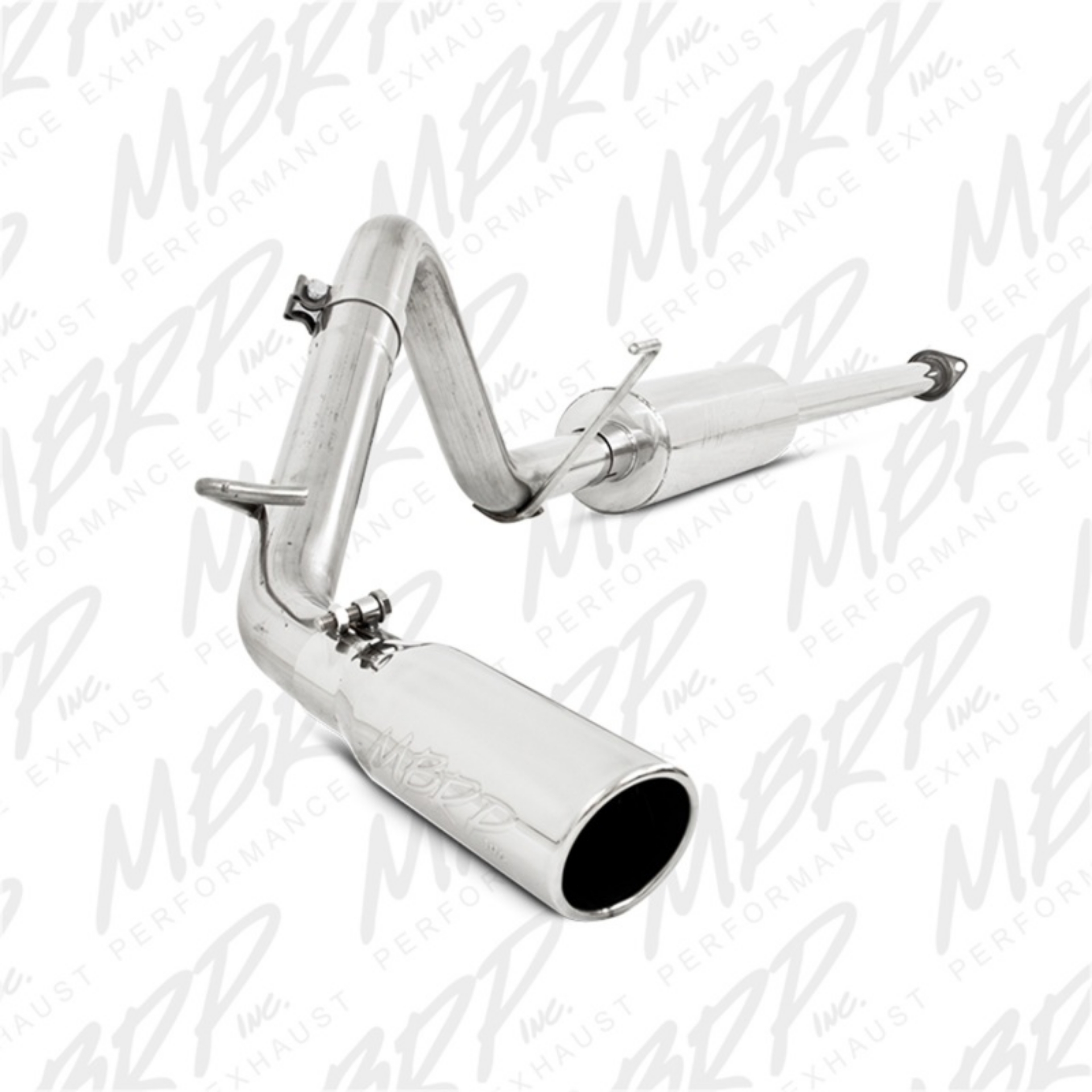 Picture of MBRP 05-13 Toyota Tacoma 4-0L EC-CC Cat Back Single Exit T409 Exhaust