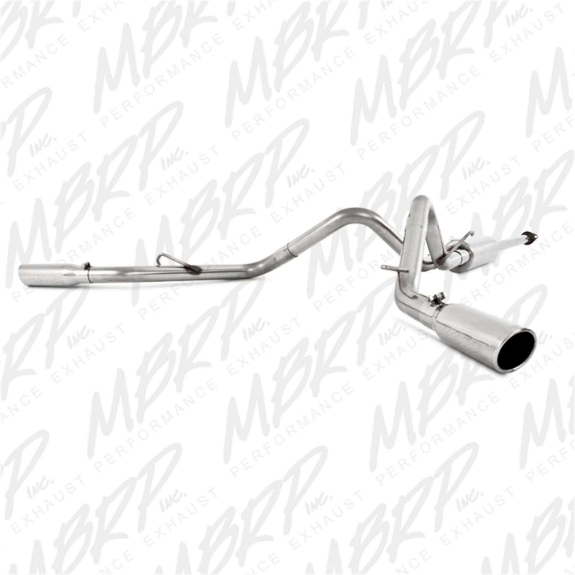 Picture of MBRP 05-13 Toyota Tacoma 4-0L EC-CC Dual Split Side T409 Cat Back Exhaust