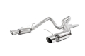 Picture of MBRP 11-14 Ford Mustang GT 5-0L Dual Split Rear Race Version T409 3in Cat Back Exhaust System