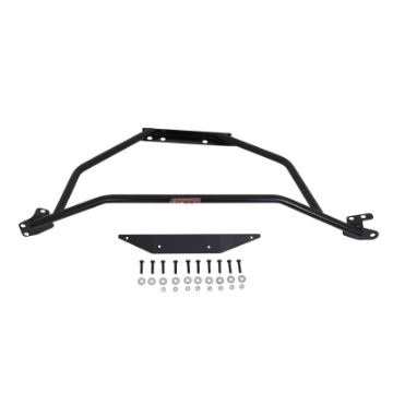 Picture of BBK 94-04 Mustang V6 GT Tubular Strut Tower Brace - Black Powdercoat Finish