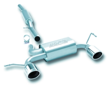 Picture of Borla 01-06 Audi TT Quattro 1-8T 225HP MT AWD 2dr Single Split Rear Exit SS Catback Exhaust