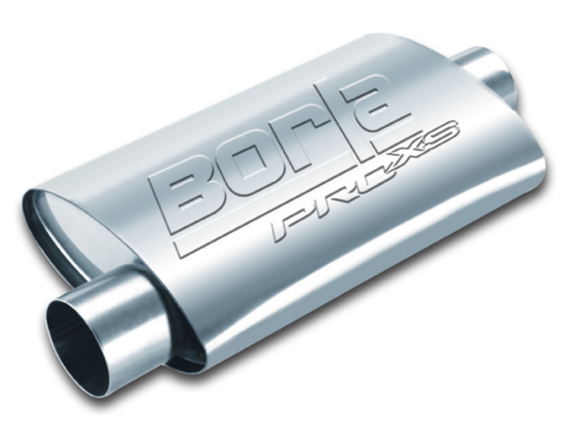 Picture of Borla Universal 4in x 9-1-2in x 14in Oval Center-Offset 3in Inlet-Outlet ProXS Muffler