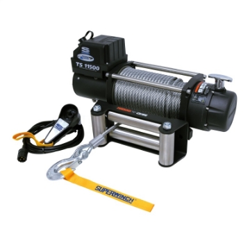 Picture of Superwinch 11500 LBS 12V DC 3-8in x 84ft Steel Rope Tiger Shark 11500 Winch