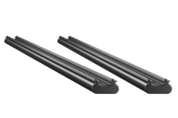 Picture of Thule TracRac SR Base Rails for 2014+ Chevrolet Silverado-GMC Sierra Long Bed - Black