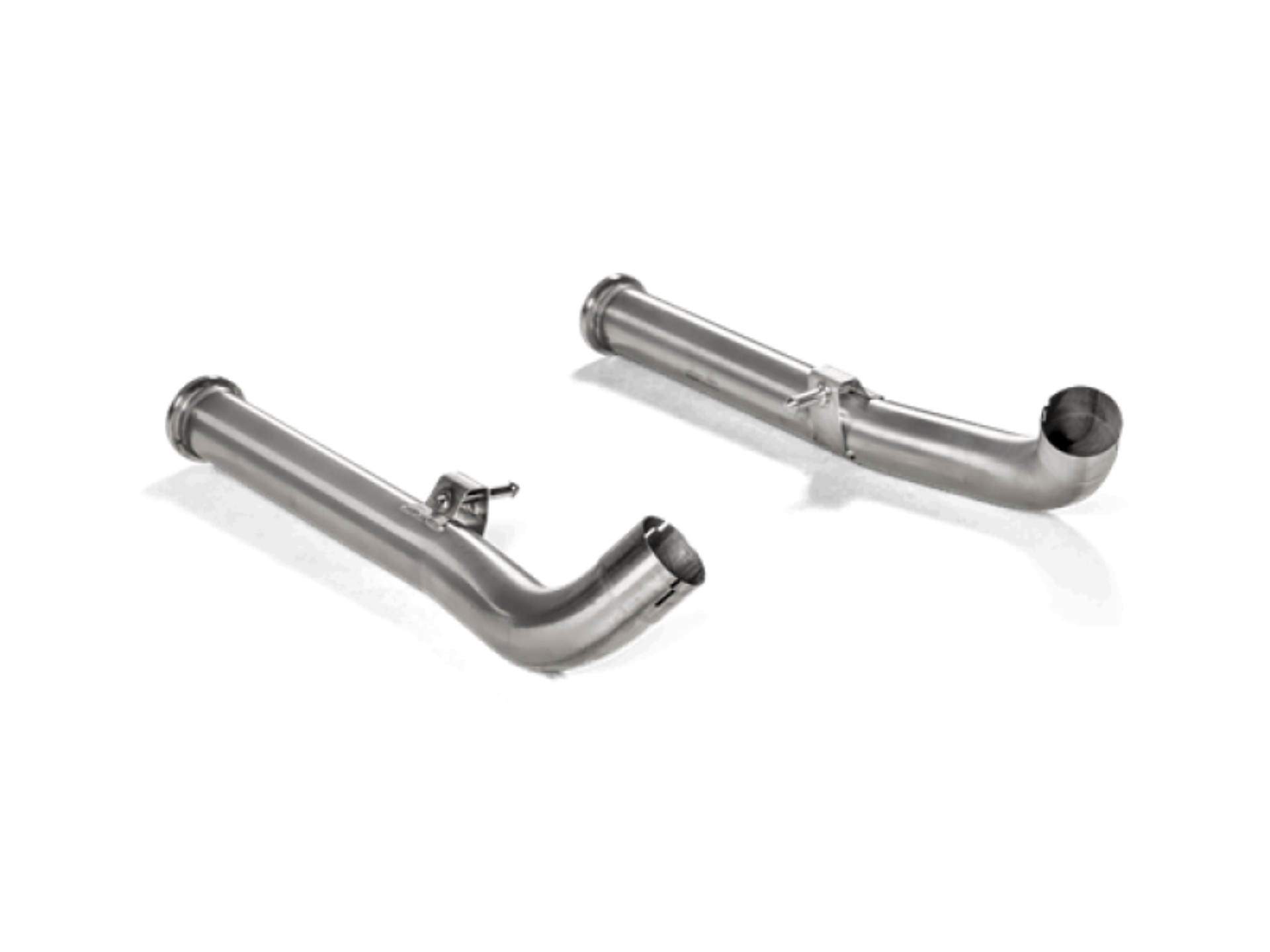 Picture of Akrapovic 2019 Mercedes-Benz G63 AMG Link Pipe Set for OPF-GPF SS