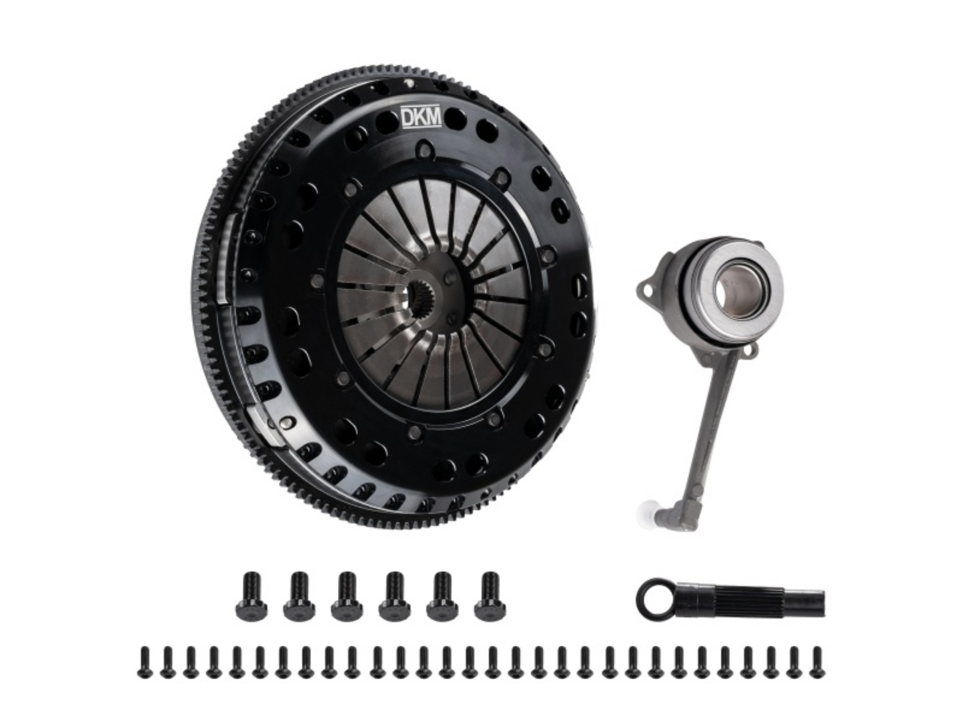 Picture of DKM Clutch 97-05 Audi A4 1-8L FWD-AWD Sprung Organic MB Clutch w-Steel Flywheel 440 ft-lbs Torque