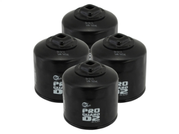 Picture of aFe Pro GUARD D2 Oil Filter 13-17 Scion FR-S - Subaru BRZ H4-2-0L 4 Pack