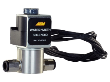 Picture of AEM Water-Methanol Injection System - High-Flow Low-Current WMI Solenoid - 200PSI 1-8in-27NPT In-Out