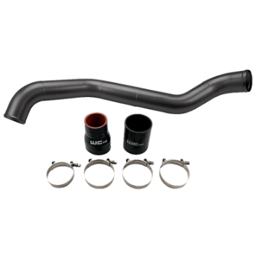 Picture of Wehrli 01-04 Chevrolet 6-6L LB7 Duramax Driver Side 3in Intercooler Pipe - WCFab Grey