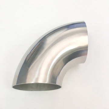 Picture of Ticon Industries 2-0in Diameter 90 1-1D-2-2in CLR 1mm--039in Wall Thickness Titanium Elbow