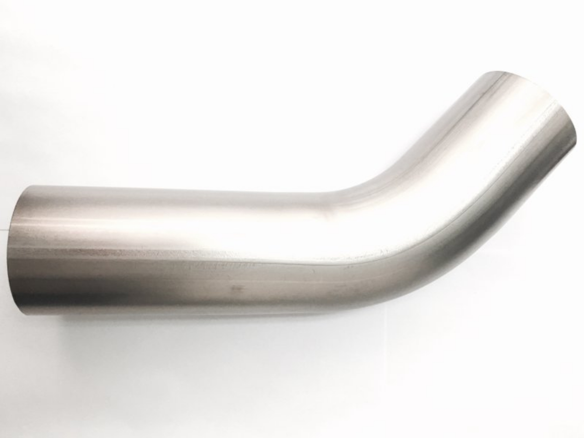 Picture of Ticon Industries 2-50in Diameter 45 Degree 1-2mm WT 3-75in CLR 3in Leg-3in Leg Titanium Mandrel Bend