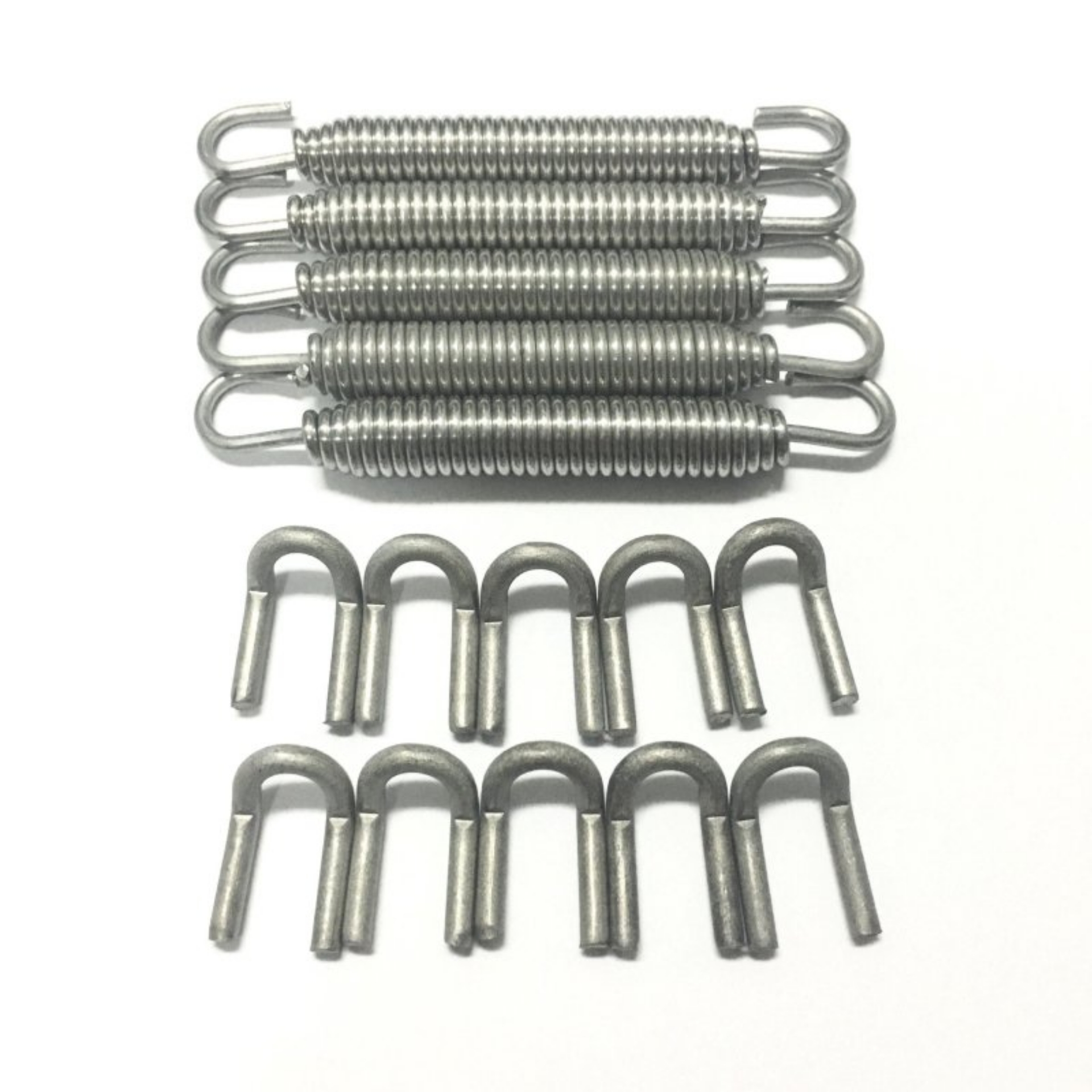 Picture of Ticon Industries Black Silicone Titanium Spring Tab and Spring Kit 10 Tabs-5 Springs - 5 Pack