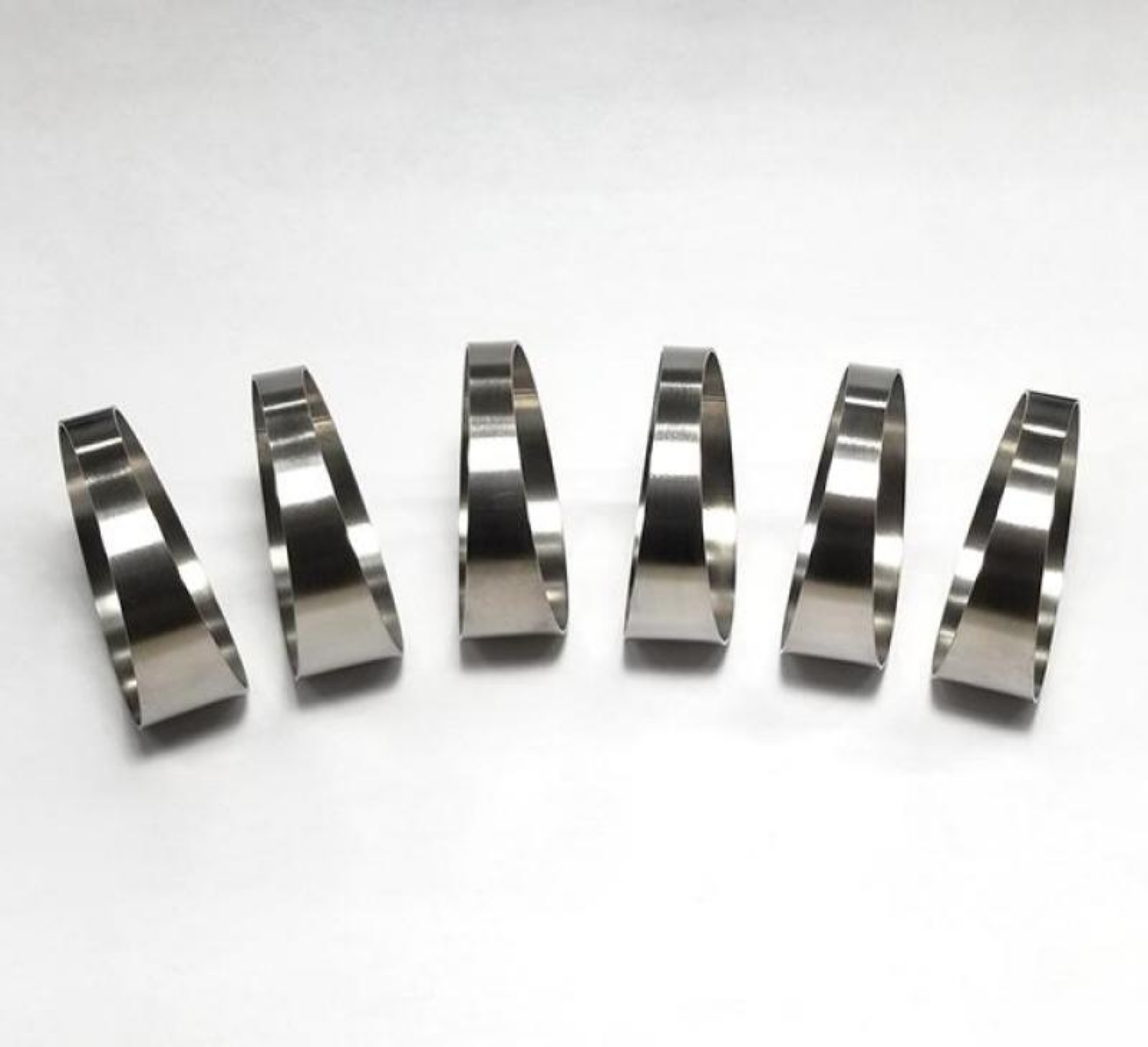 Picture of Ticon Industries 1-50in 7-5 Degree 1D-1-5in CLR Tight Radius 1mm Wall Titanium Pie Cuts - 6pk