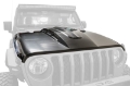 Picture of DV8 Offroad 18+ Jeep JL Heat Dispersion Hood - Primer Black