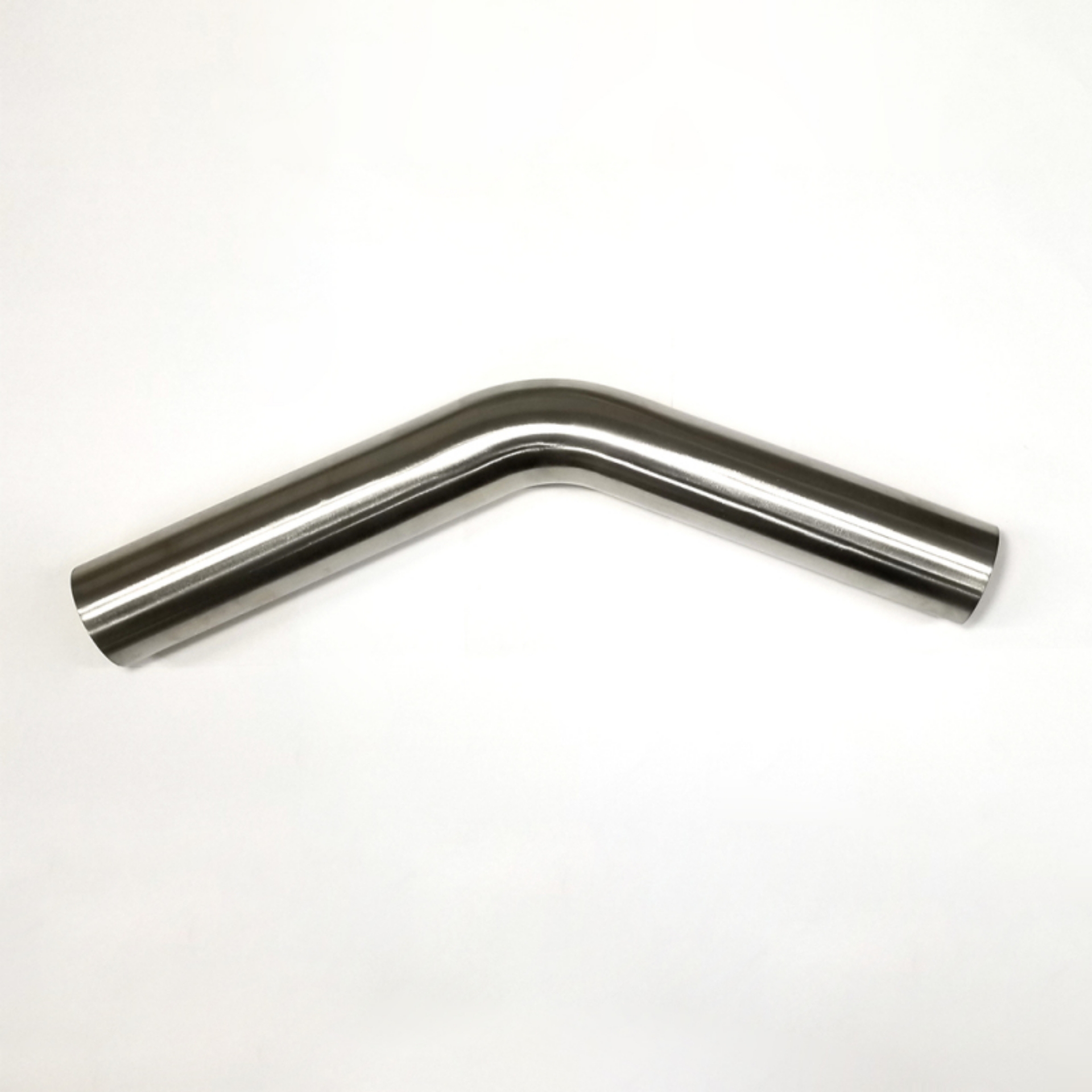 Picture of Stainless Bros 1-25in Diameter 1-5D - 1-875in CLR 45 Degree Bend 6-5in leg-6-5in leg Mandrel Bend