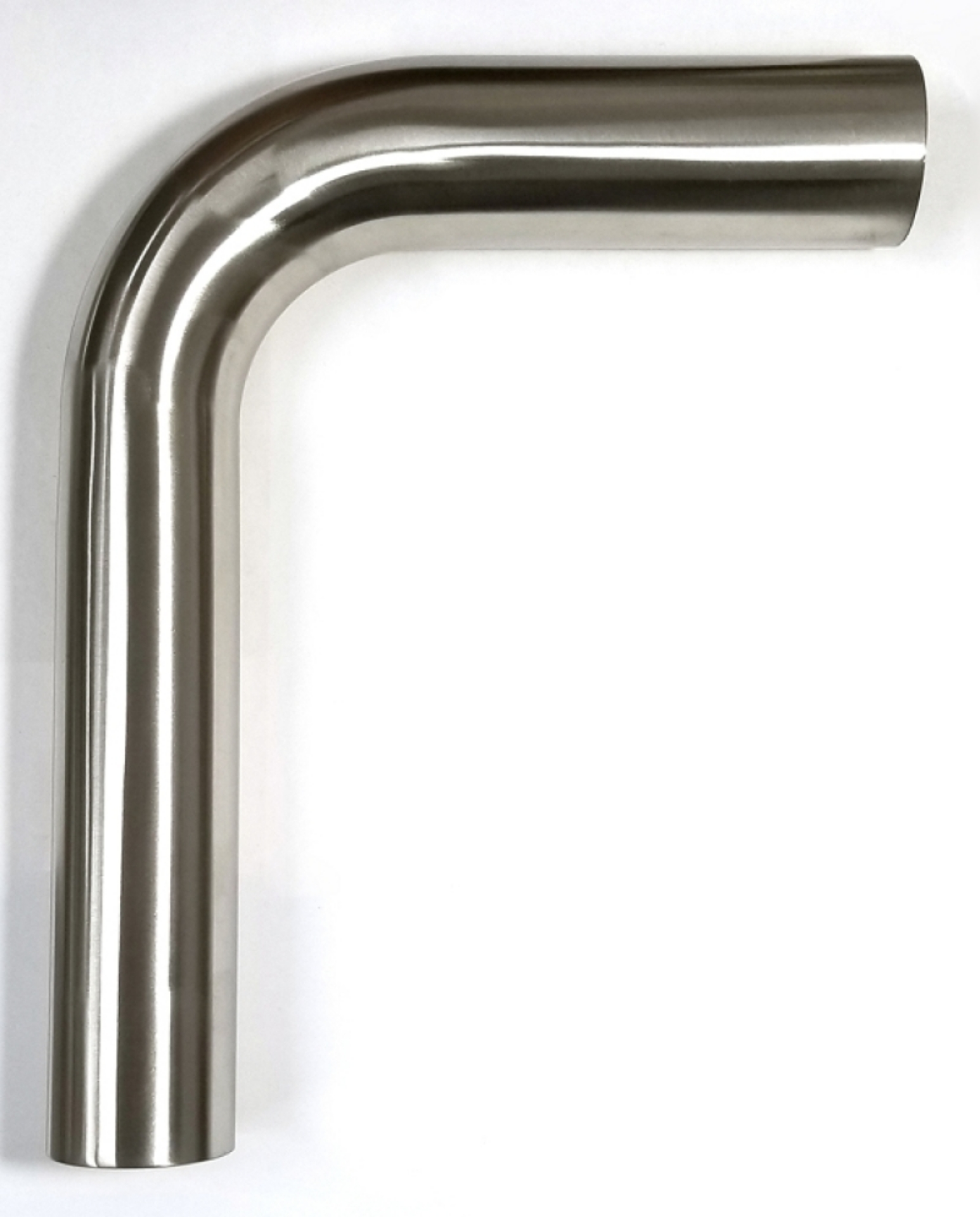 Picture of Stainless Bros 1-25in Diameter 1-5D - 1-875in CLR 90 Degree Bend 6-5in leg-6-5in leg Mandrel Bend