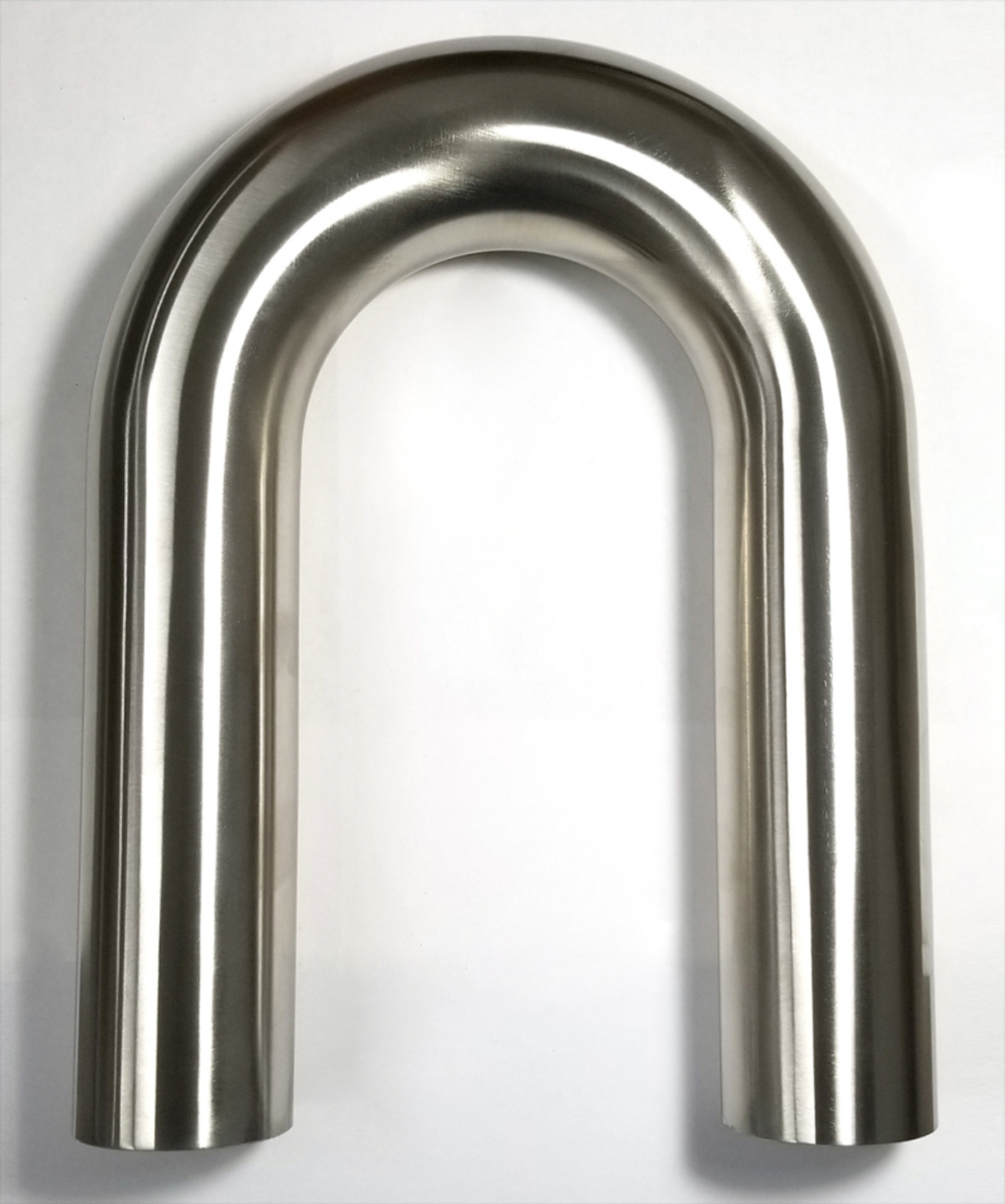 Picture of Stainless Bros 1-50in Diameter 1-5D - 2-25in CLR 180 Degree Bend 6in Leg - 6in Leg Mandrel Bend