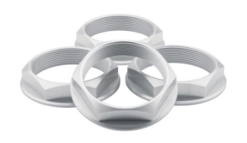 Picture of fifteen52 Super Touring Chicane-Podium Hex Nut Set of Four - Anodized Silver