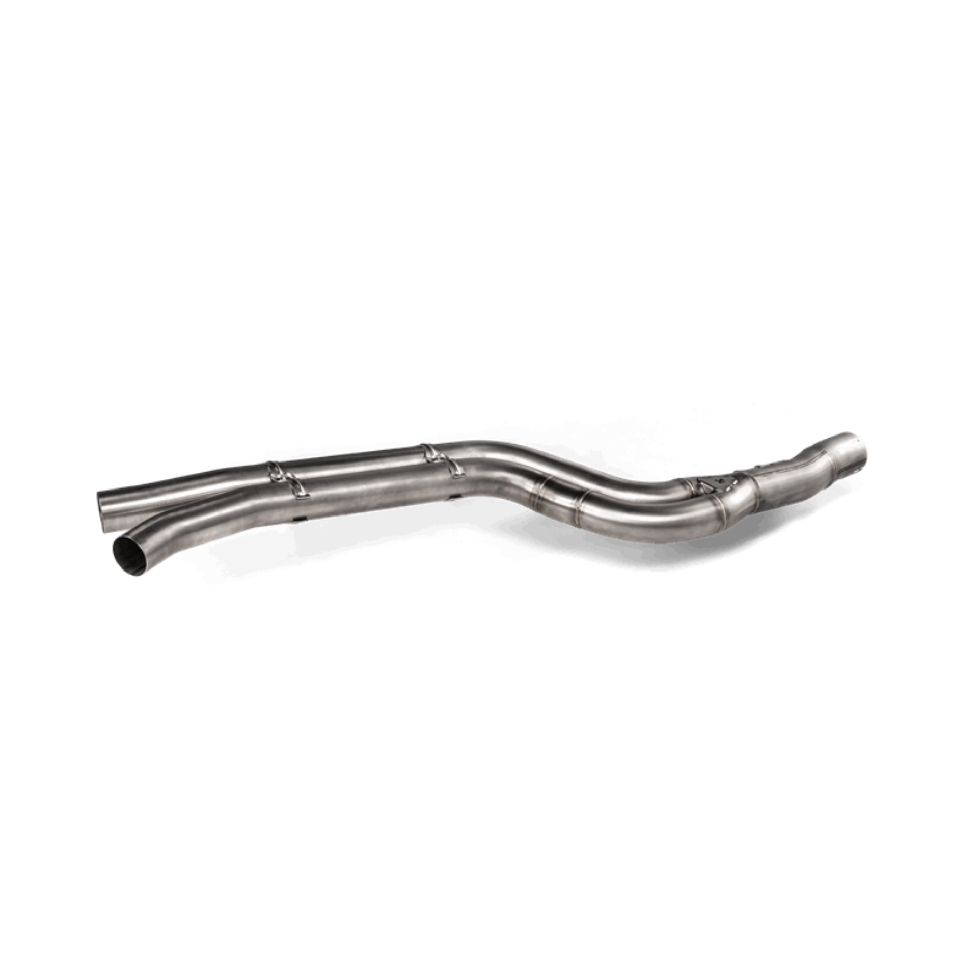 Picture of Akrapovic 2019 Toyota Supra A90 - 2019 BMW Z4 M40i G29 w-OPF-GPF Evolution Link Pipe Set SS