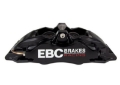 Picture of EBC Racing 05-11 Ford Focus ST Mk2 Front Left Apollo-4 Black Caliper