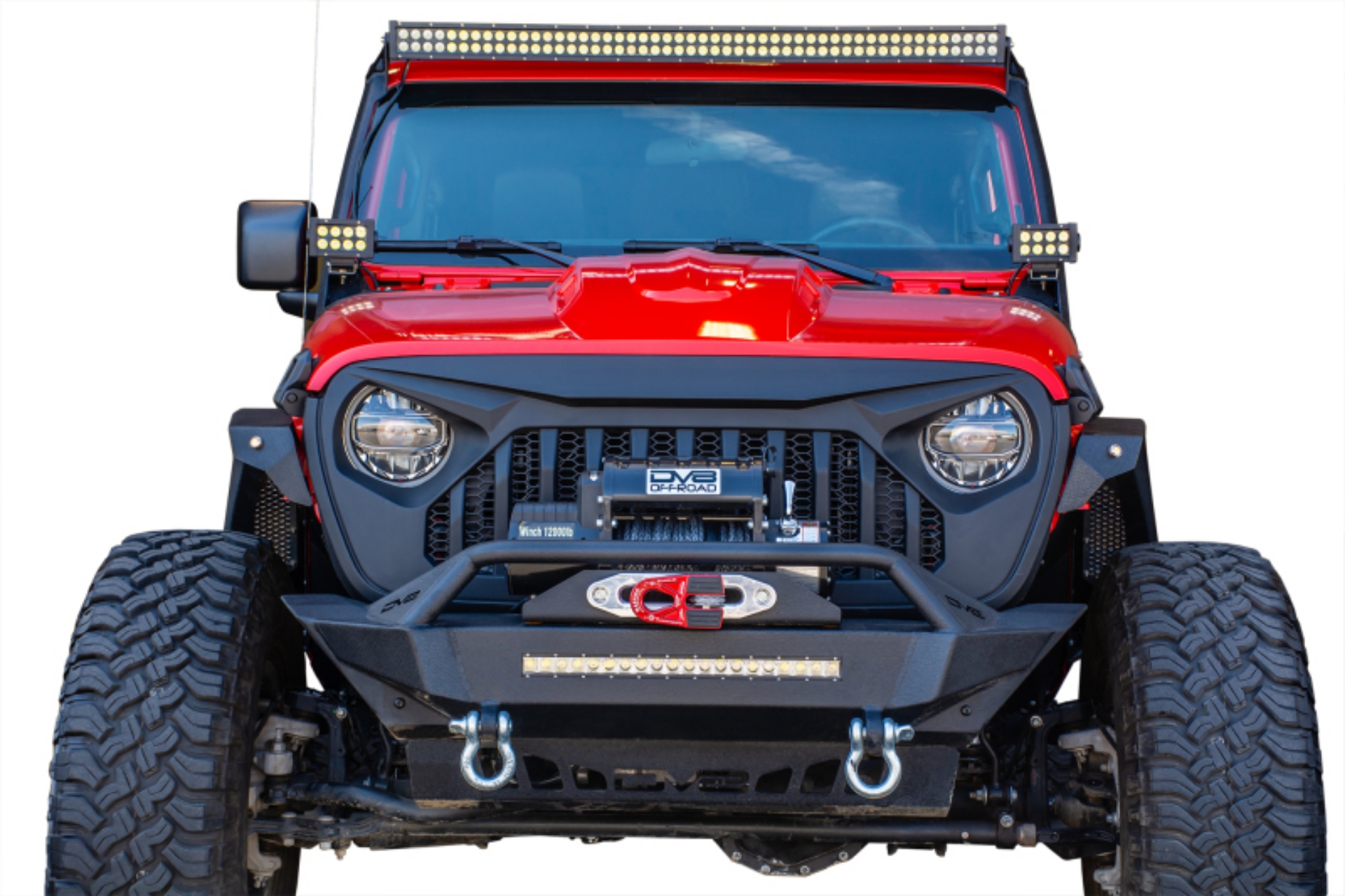 Picture of DV8 Offroad 2018+ Jeep JL- Gladiator Angry Grill