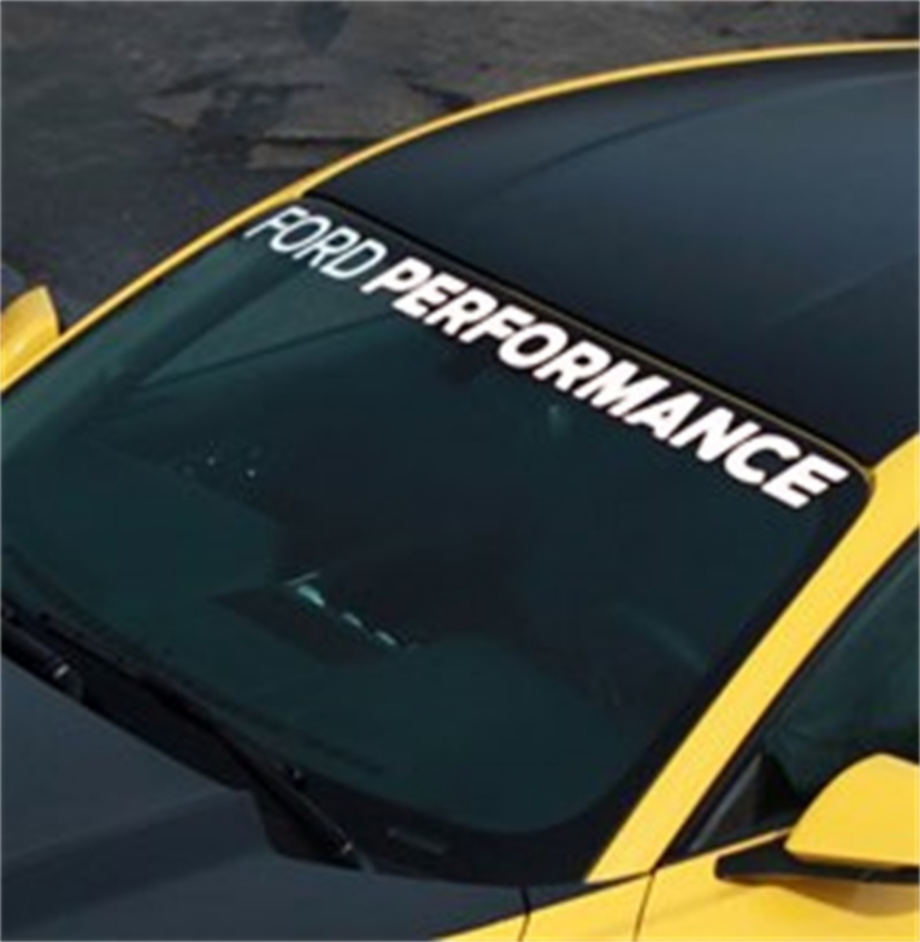 Picture of Ford Performance 2015-2016 Mustang Windshield Banner