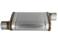 Picture of MACH Force-Xp 409 SS Muffler 3in ID Offset-Offset x 4in H x 9in W x 14in L - Oval Body