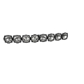 Picture of KC HiLiTES Universal 50in- Pro6 Gravity LED 8-Light 160w Combo Beam Radius Light Bar