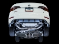 Picture of AWE Tuning 18-21 Volkswagen Jetta GLI Mk7 Track Exhaust - Chrome Silver Tips Fits High-Flow DP