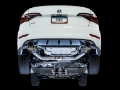 Picture of AWE Tuning 18-21 Volkswagen Jetta GLI Mk7 Touring Exhaust - Chrome Silver Tips Fits High-Flow DP