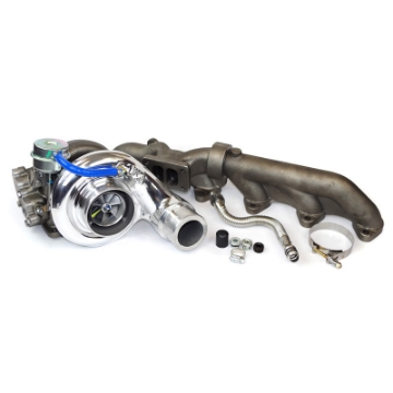 Picture of Industrial Injection 07-5-09 Dodge 6-7L w- Silver Bullet 69mm Turbo Kit