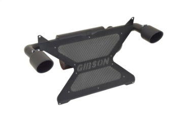 Picture of Gibson 17-20 Can-Am Maverick X3 Turbo Base 2-25in Dual Exhaust - Black Ceramic