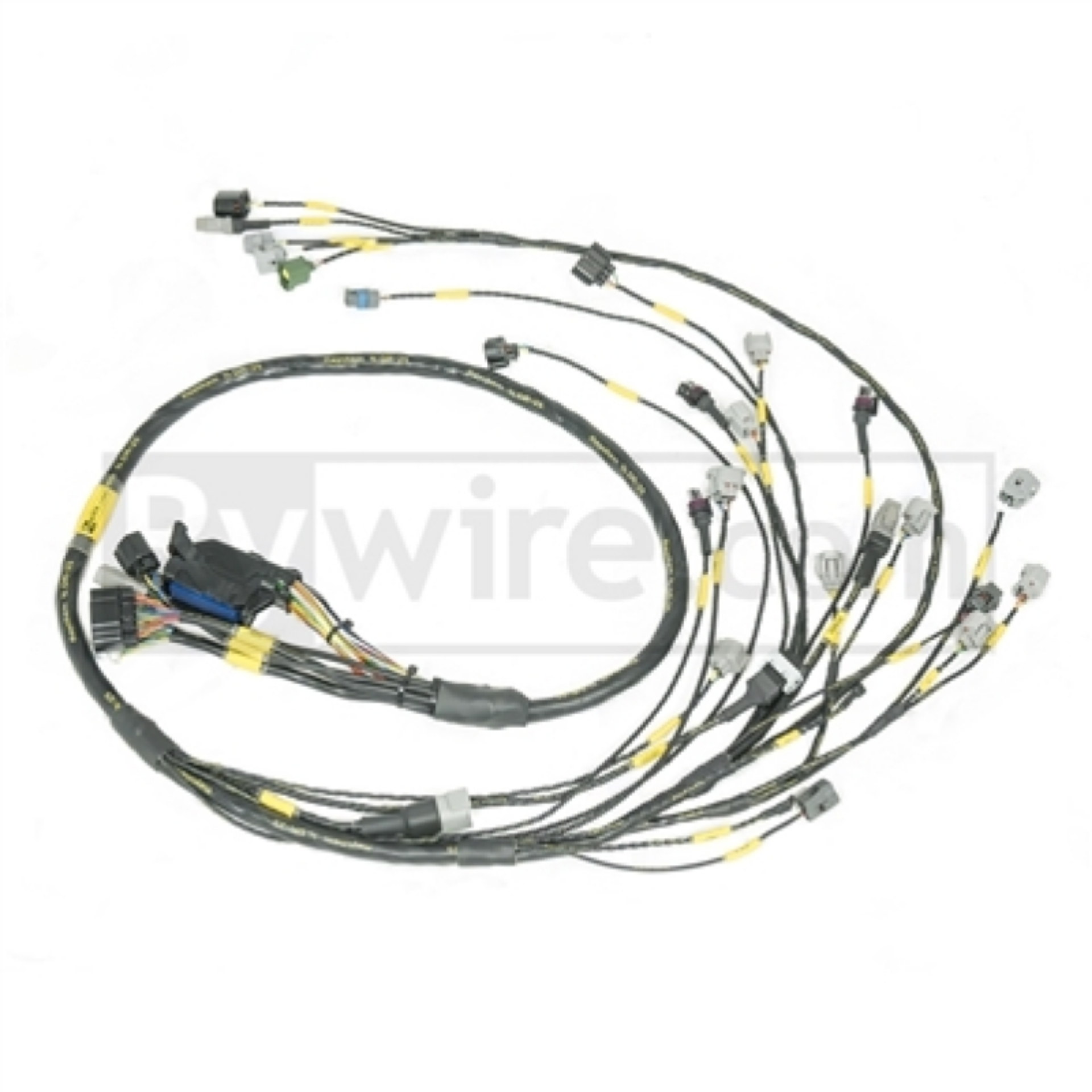 Picture of Rywire 2JZ-AEM Infinity 506 Mil-Spec Engine Harness w-506 ECU-Factory Coils