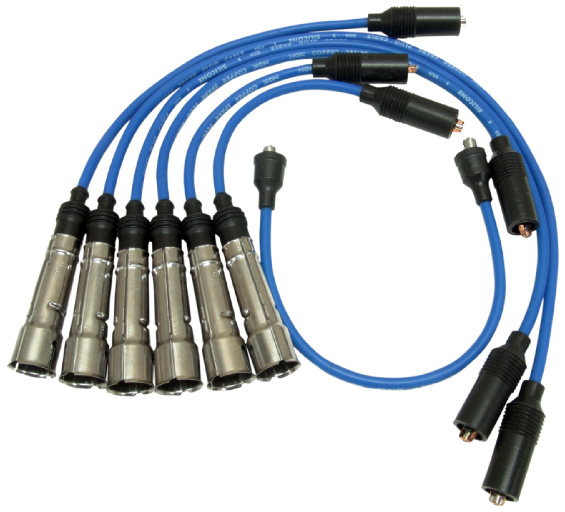 Picture of NGK Volvo 164 1975-1969 Spark Plug Wire Set