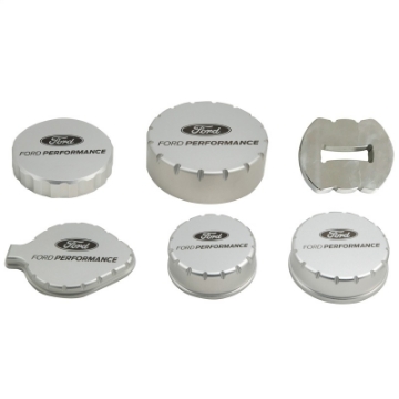 Picture of Ford Racing 15-25 Mustang 2-3L-5-0L Aluminum Machined Engine Cap Covers